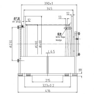 卷?yè)P(yáng)減速機(jī)JQZ150